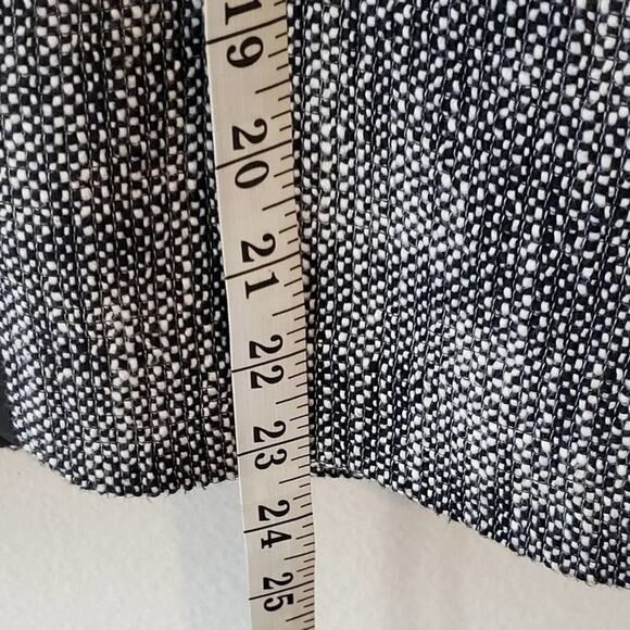Talbots Tweed black white pencil skirt plus size 20W - Picture 7 of 9